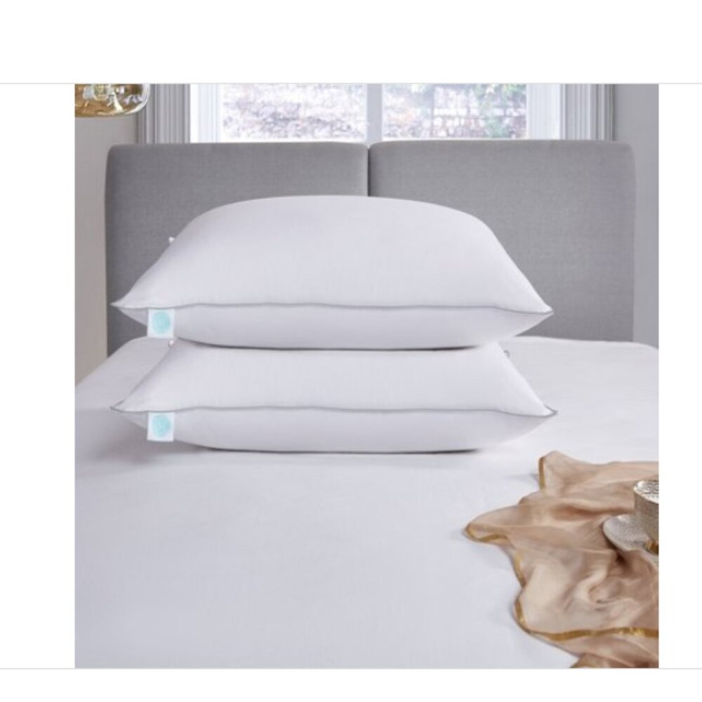 Martha Stewart Premium Down Pillow, Jumbo - White